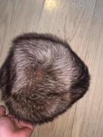 Muts van echte bont, Kleding | Dames, Ophalen of Verzenden, Zo goed als nieuw, One size fits all, Hoed