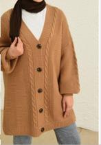 Nieuwe Maroon Cardigan onesize, Maat 38/40 (M), Bruin, Verzenden, Nieuw