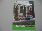 FT 550 FIAT Panda accessoires, 1982, folder, Ophalen of Verzenden, Zo goed als nieuw, Overige merken