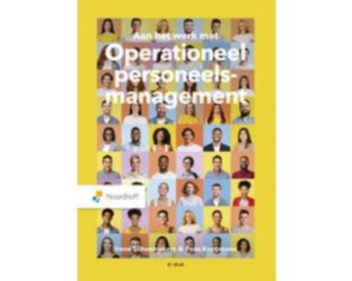 Operationeel personeelsmanagement 9789001079239, Boeken, Studieboeken en Cursussen, Zo goed als nieuw, HBO, Beta, Verzenden