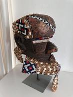 Exclusief Kuba BWOOM Koningsmasker Coll. Antropoloog 1950, Antiek en Kunst, Ophalen of Verzenden