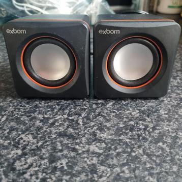 Exbom USB Speakers - Compacte PC Speakerset beschikbaar voor biedingen