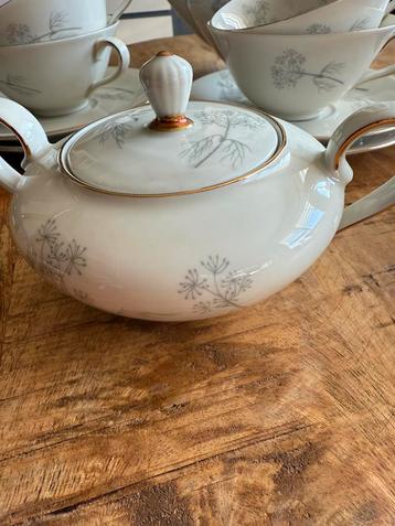 Prachtig oud thee servies beschikbaar voor biedingen