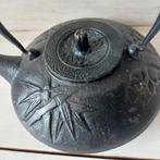 gietijzeren Japanse theepot Tetsubin, Antiek en Kunst, Antiek | Tin, Ophalen