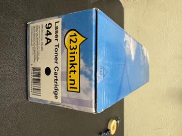 Laser Toner Cartridge 94A - 123inkt HP - ongeopend 2 st beschikbaar voor biedingen