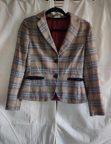 Street one blazer jasje geruit met schoederpatches maat S beschikbaar voor biedingen