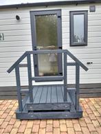 Prachtige opstap voor chalet, caravan,, Recreatiewoning, Ophalen of Verzenden, Nieuw, Hout