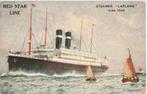 Steamer "Lapland" Red Star Line, Ophalen of Verzenden, Nieuw, Motorboot, Kaart, Foto of Prent