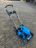 HBM gazonmaaier, benzinemaaier, electrisch gestart,, Tuin en Terras, Grasmaaiers, Ophalen, Cirkelmaaier, HBM, Zo goed als nieuw