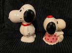 Vintage Snoopy spaarpot 2 x, Ophalen of Verzenden, Snoopy, Beeldje of Figuurtje