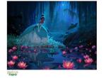 Disney Tiana and the Frog giclee, uit 2009 -AANBIEDING-, Ophalen of Verzenden, Plaatje of Poster, Overige figuren, Zo goed als nieuw