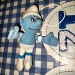 Smurf knuffeltje sleutelhanger 12 cm groot, Ophalen of Verzenden, Zo goed als nieuw