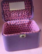 Vintage Beautycase make-up organizer jaren 70 80, Ophalen of Verzenden, Zo goed als nieuw