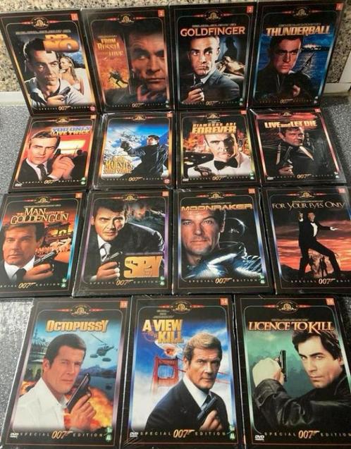 James Bond Collection 15x, Cd's en Dvd's, Dvd's | Actie, Vanaf 12 jaar, Ophalen of Verzenden