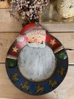 Mooi diep kerstbord / schaal van metaal / blik. Kerstman., Diversen, Kerst, Ophalen, Zo goed als nieuw