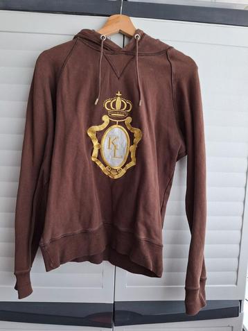 Kingsland vest sweater hoodie hoody trui zgan bruin choco beschikbaar voor biedingen