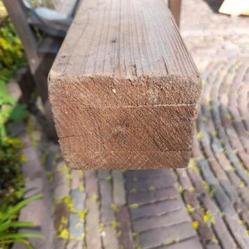 Stelprofiel metselprofiel hout lengte 242 x 6,5 x 7,5 cm