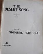 partituur musical de Dessert song van Hammerstein - Romberg, Muziek en Instrumenten, Bladmuziek, Gebruikt, Filmmuziek en Soundtracks