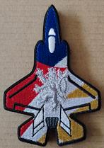 Patch Luchtmacht Tsjechië F-35 Silhouette, Verzamelen, Luchtvaart en Vliegtuigspotten, Verzenden, Zo goed als nieuw, Patch, Badge of Embleem