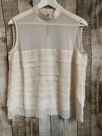 Nieuw super mooi beige topje van Jake’s (Maat 40) beschikbaar voor biedingen