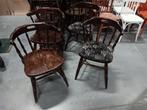 originele Kroeg-Caféstoelen en barkrukken, Huis en Inrichting, Stoelen, Vijf, Zes of meer stoelen, Gebruikt, Hout, Ophalen
