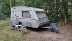 Mooie onderhouden Kip KG-40-EK winter caravan met stalling, Caravans en Kamperen, Caravans, Kip, Tot en met 2, Particulier, Lengtebed