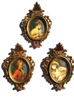 MINIATUUR SCHILDERIJTJES, Rococo, Renaissance, Ophalen of Verzenden