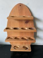 Brocante houten eierrekje (hangend), Antiek en Kunst, Ophalen of Verzenden