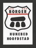 Sticker Borger Drenthe Hunebed Hoofdstad., Ophalen of Verzenden, Zo goed als nieuw