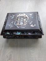 Japans lak-kistje met parelmoer inlegwerk Antiek, Antiek en Kunst, Ophalen of Verzenden