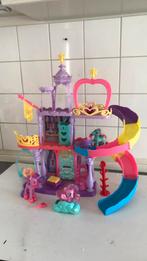My little pony regenboog kasteel, Kinderen en Baby's, Speelgoed | My Little Pony, Ophalen of Verzenden, Zo goed als nieuw