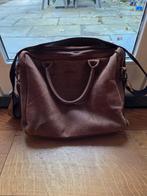 Leren laptoptas DSTRCT cognac bruin 15.6 inch, Ophalen of Verzenden, 15 inch, Gebruikt, Schoudertas