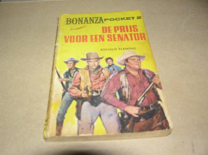 Bonanza De prijs voor een senator- Ronald Fleming, Boeken, Avontuur en Actie, Gelezen, Ophalen of Verzenden