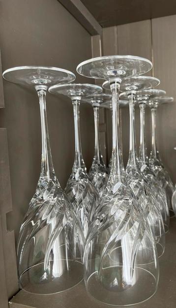 Wedgwood Toscane 6 witte wijnglazen 20cm beschikbaar voor biedingen