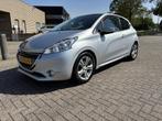 Peugeot 208 1.6 VTi Allure [ leer,fm navi,ecc,lmv,pdc ], Voorwielaandrijving, Euro 5, Gebruikt, Zwart