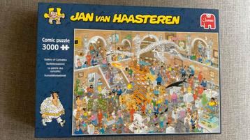 Jan van Haasteren puzzel, 3000 stukjes, Rariteitenkabinet beschikbaar voor biedingen