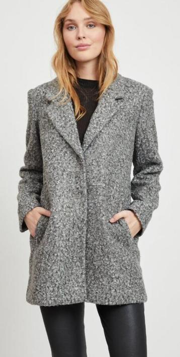 Prima staat: VILA winter jas mt. 34 / XS / 170 / 176 grijs beschikbaar voor biedingen