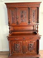 Prachtige antieke buffetkast / dressoirkast – rijk gesneden, Antiek en Kunst, Ophalen