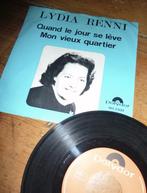 single LYDIA RENNI quand le jour se leve  1969 (?) zeldzaam, Ophalen of Verzenden, Gebruikt, Pop