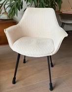 4x Dyyk bouclé eetkamerstoelen, Huis en Inrichting, Ophalen, Gebruikt, Stof, Vier