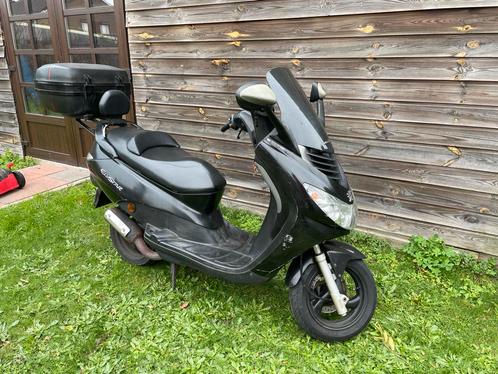 Peugeot Elystar scooter, Fietsen en Brommers, Scooters | Peugeot, Gebruikt, Overige modellen, Maximaal 45 km/u, Benzine, Ophalen