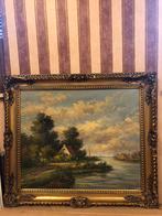 Schilderij met een landschap, Ophalen
