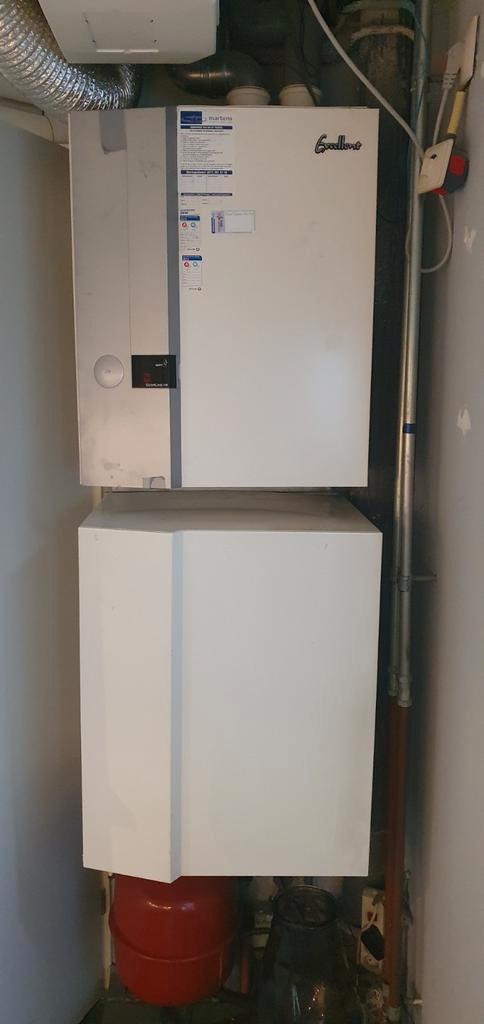 Nefit Excellent EcomLine HR ketel + boiler, Doe-het-zelf en Verbouw, Verwarming en Radiatoren, Gebruikt, Cv-ketel of Combi-ketel
