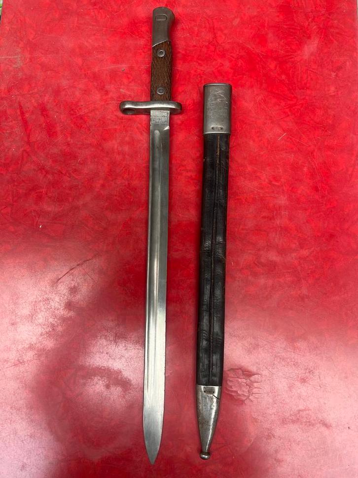Spaanse Machete Bayoneta Modelo 1913 - Toledo, Verzamelen, Militaria | Tweede Wereldoorlog, Landmacht, Mes of Dolk, Overige gebieden