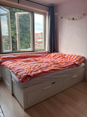 BRIMNES bedbank met 2 lades – wit (80x200 cm) beschikbaar voor biedingen