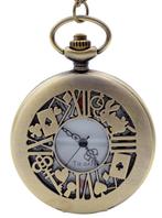 zakhorloge alive in wonderland in bronskleur  (3), Sieraden, Tassen en Uiterlijk, Ophalen of Verzenden, Nieuw