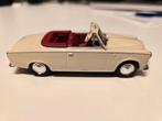 Peugeot 403 cabriolet beige 1/43, Ophalen of Verzenden, Gebruikt, Auto, Norev