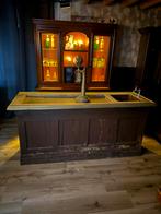 Brocante antieke franse bar barset zink tapkraan sober, Ophalen of Verzenden, Zo goed als nieuw