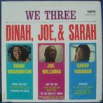 Dinah, Joe & Sarah – We Three, 1963, vocal jazz, Cd's en Dvd's, Vinyl | Jazz en Blues, 1940 tot 1960, Jazz, Gebruikt, Ophalen of Verzenden