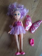 Staande pop Fee met vleugels 40 cm, Ophalen of Verzenden, Gebruikt, Overige typen